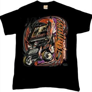 Vintage Sammy Swindell Sprint car racing tee